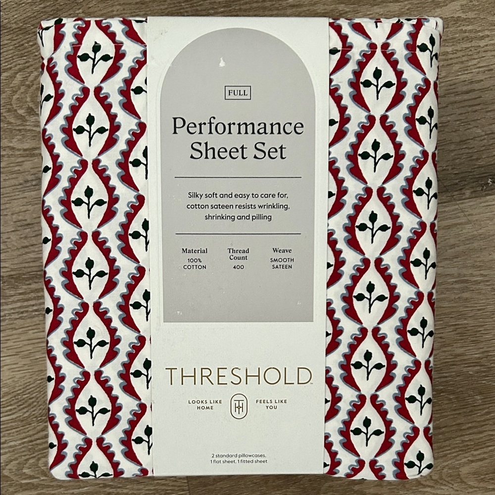Threshold 100% Cotton Performance Sheet Set